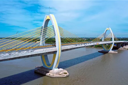 Cầu 400 tỷ nối Hải Phòng - Hải Dương trước ngày thông xe