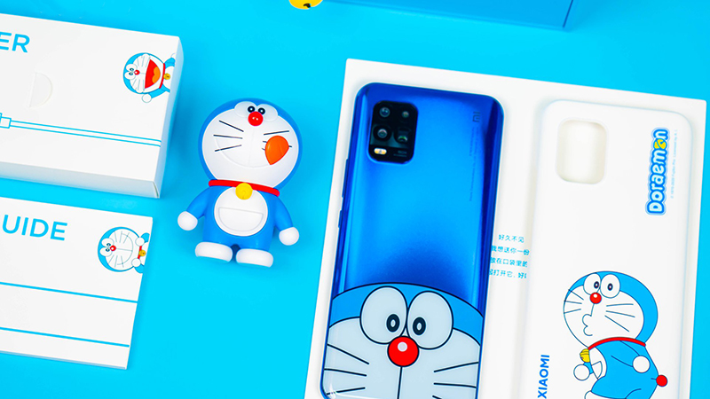 Đập hộp Xiaomi Mi 10 Youth Doraemon Limited Edition