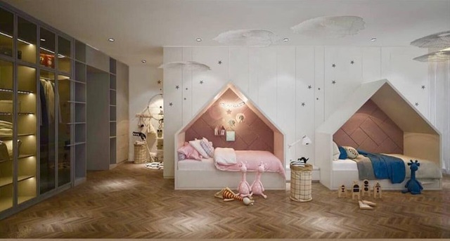 Phòng ngủ cho con tương lai của Ngọc Trinh