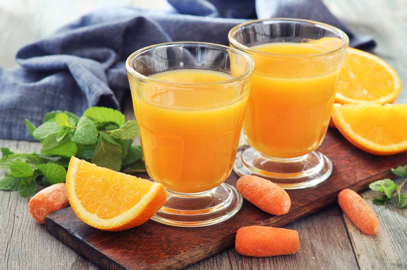 Nước ép cam và cà rốt ngăn ngừa bệnh, giảm thiểu tình trạng cảm cúm, bổ sung năng lượng cho cơ thể 