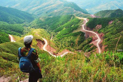 Cung đường tuần tra biên giới giữa Việt Nam và Trung Quốc tại Bình Liêu 