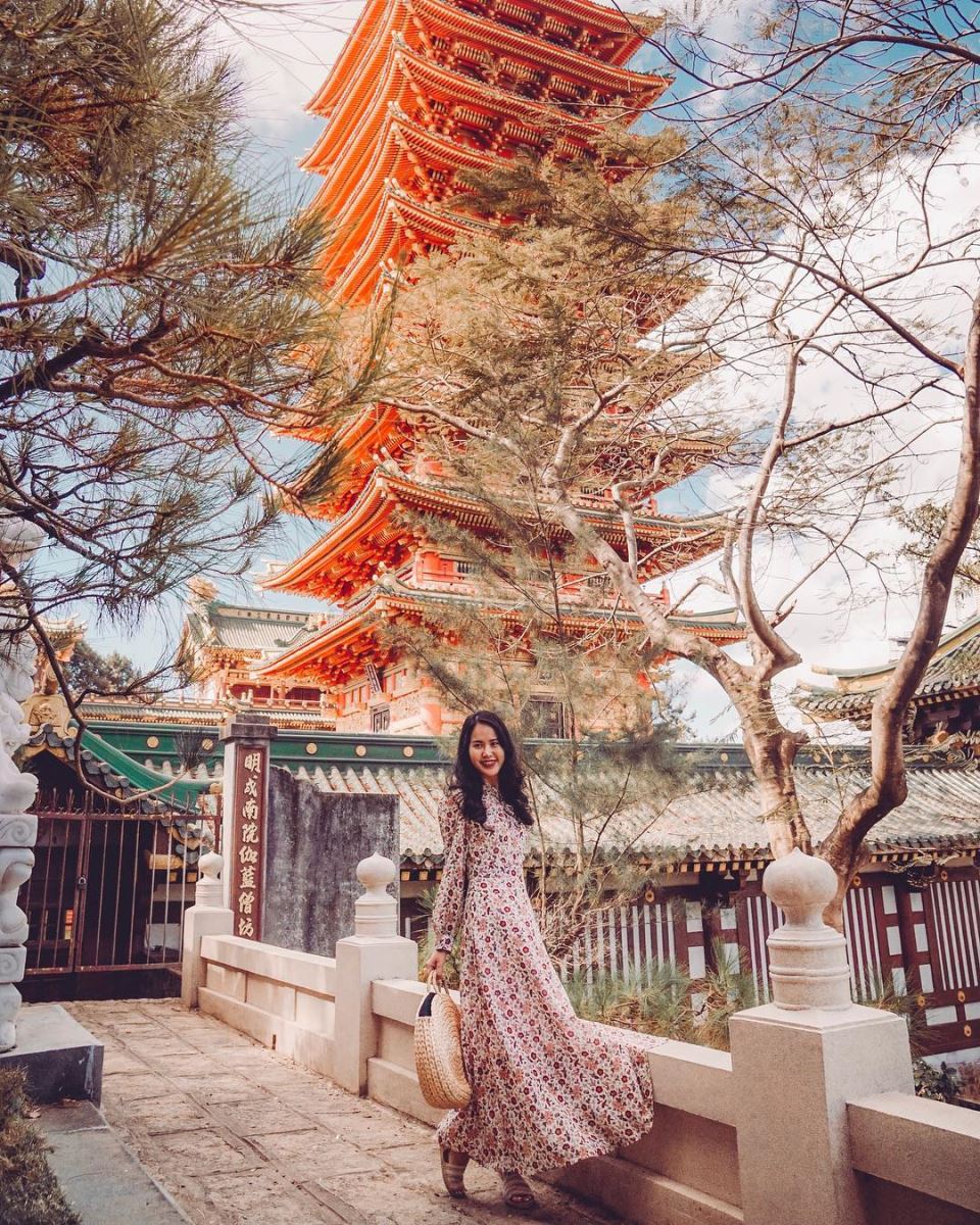 Check in chùa Minh Thành với vẻ đẹp kiến trúc riêng biệt 
