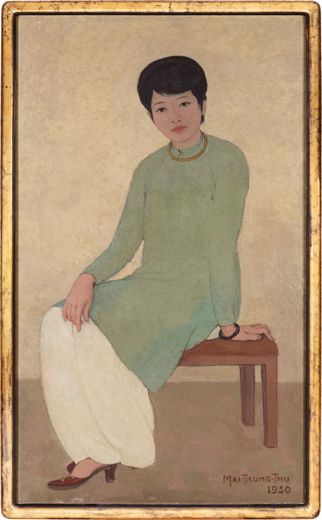 Bức tranh Chân dung Madam Phương của họa sĩ người Việt đạt kỷ lục 3,1 triệu USD  - Ảnh 1.