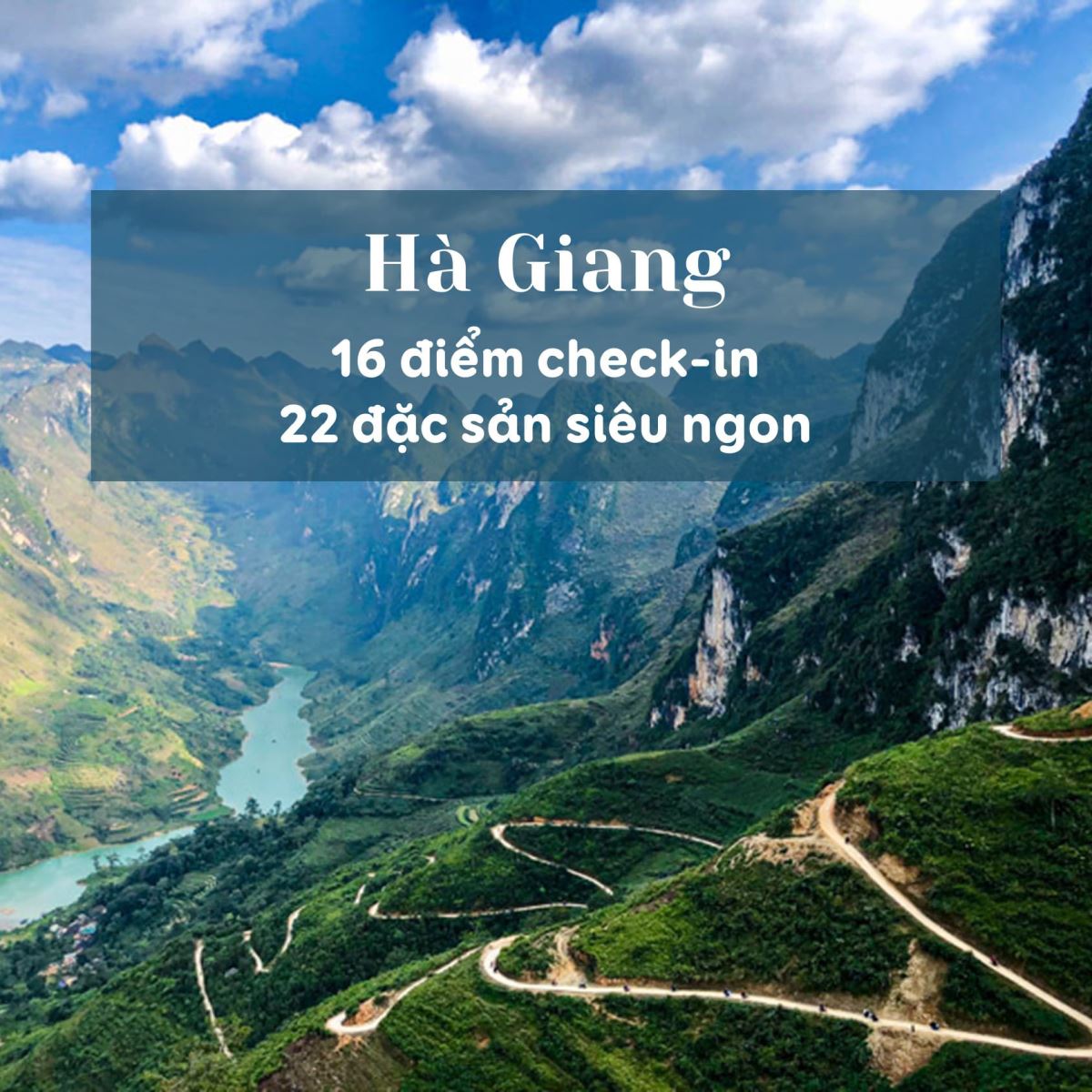 Check in Hà Giang với 16 điểm ăn chơi, 22 đặc sản siêu ngon 
